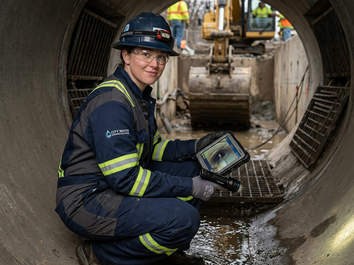 Sewer Line Inspection & Replacement in Athens